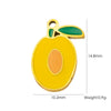 Fruit Series Stainless Steel Dripping Oil Small Pendant