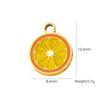 Fruit Series Stainless Steel Dripping Oil Small Pendant