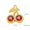 Fruit Series Stainless Steel Dripping Oil Small Pendant