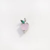 Fruit Shape Copper Zirconia Light Luxury Style Jewelry Pendant Accessories