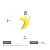 Fruit Shape Stainless Steel Electroplated Diy Jewelry Pendant Necklace Oil Dripping Style