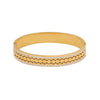 Full Diamond Hollow Fashion Stainless Steel Bracelet With Electroplating