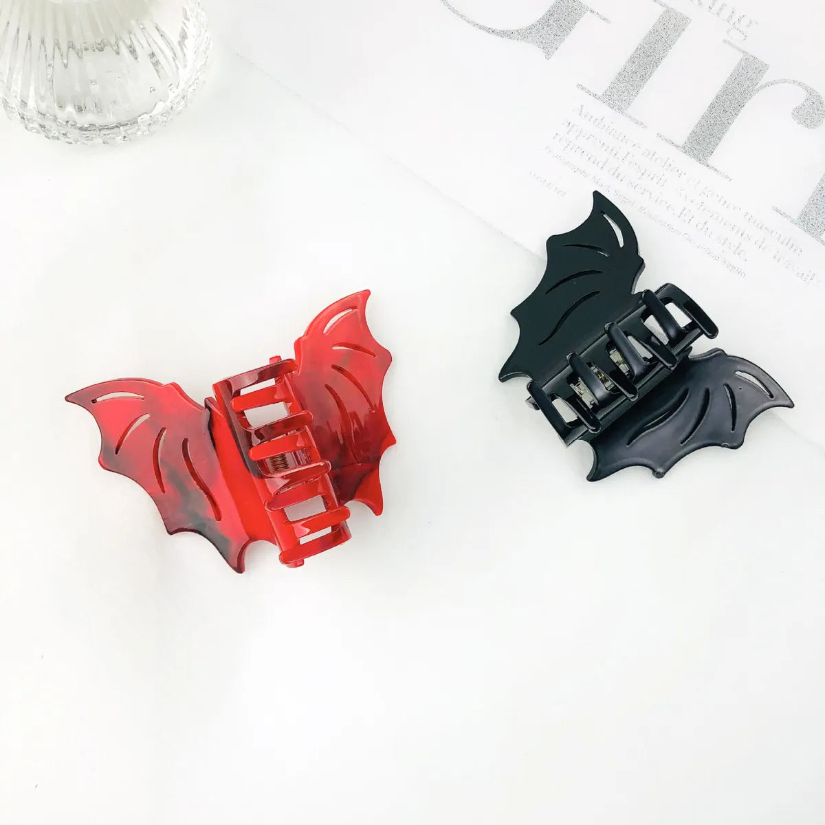 Funny Bat Acetic Acid Sheets Hair Claws