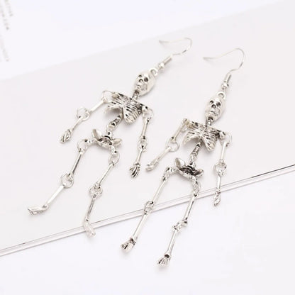 1 Pair Funny Geometric Plating Alloy Earrings