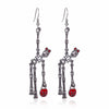 1 Pair Funny Geometric Plating Alloy Earrings