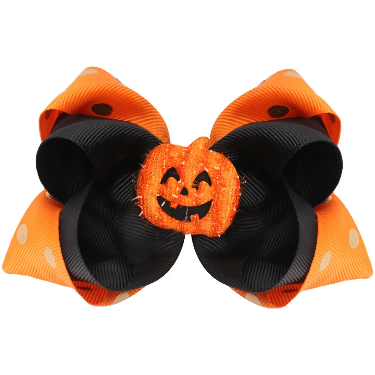 Halloween Funny Pumpkin Bow Knot Ribbon Party Festival Street