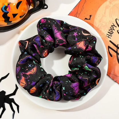 Funny Pumpkin Cloth Hair Tie