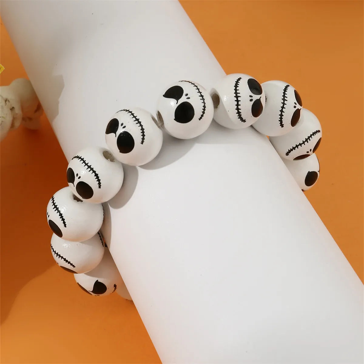 Funny Punk Halloween Pattern Plastic Wholesale Bracelets