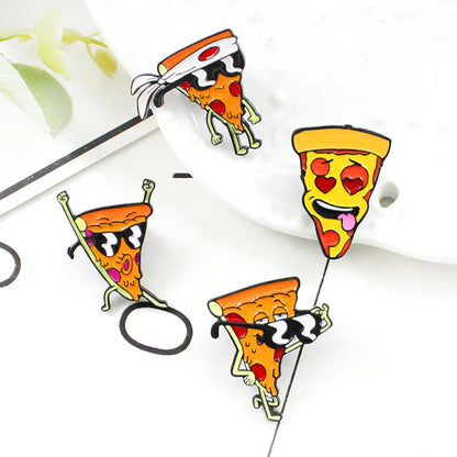 Funny Saturday Alloy Enamel Unisex Brooches