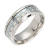 Game Peripheral Ring Stainless Steel With Letters Numbers Text Dripping Oil Luminous Jewelry
