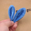 Garment Accessories Rabbit Ear Fur Ball Crystal Fabric Diy Handmade Cartoon Animals Electroplating