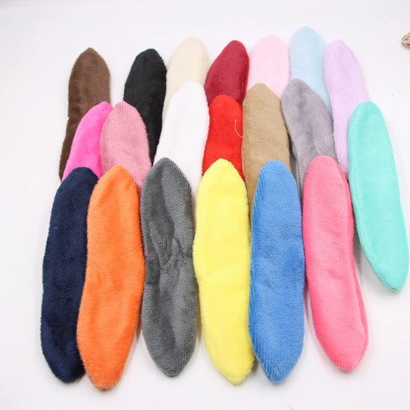 Garment Accessories Rabbit Ear Fur Ball Crystal Fabric Diy Handmade Cartoon Animals Electroplating