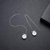 Geometric Bee Motif Copper Drop Earrings With Long Tassel Design Simple Fashion Statement Jewelry