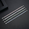 Geometric Copper Zircon Bracelet Electroplated Elegant Fashion Bracelet For Women