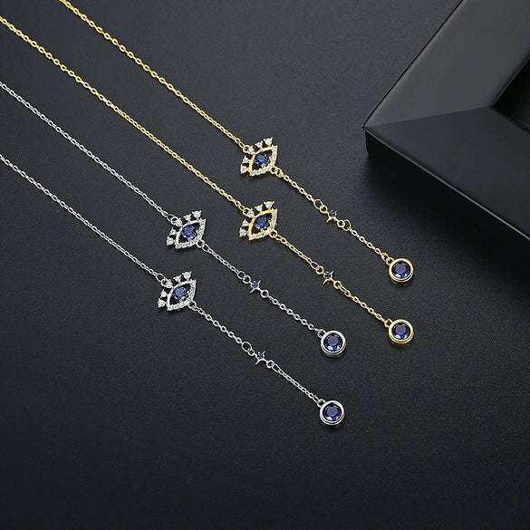 Geometric Copper Zircon Tassel Drop Earrings For Women Minimalist Long Statement Jewelry