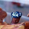 Geometric Electroplated Metal Luminous Ring Unisex Statement Fashion Jewelry For Wholesale