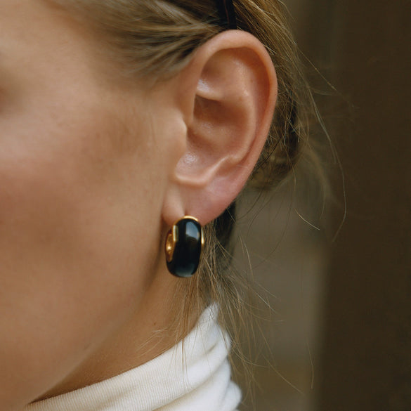 Geometric Electroplated Stainless Steel Earrings For Women Fashion Jewelry Wholesale Accessories