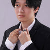 Geometric Electroplated Tungsten Steel Ring With Black And Blue Carbon Fiber Design For Men And Women Wholesale