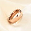 Geometric Faceted Rhombus Stainless Steel Couple Rings With Threecolor Electroplated Finish Unisex Simple Jewelry