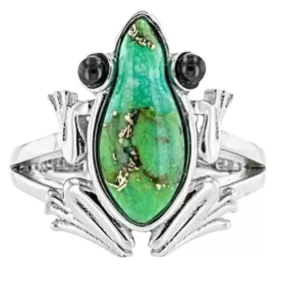 Geometric Frog Jewelry Collection Electroplated Metal Accessories For Unisex Wholesale