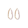 Geometric Lovely Cartoon U Shaped Pearl Earrings For Women Electroplated