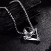 Geometric Pendant Necklace For Men And Women Zinc Alloy Sweater Chain Street Hiphop Style Fashion Accessory