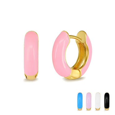 Geometric Round Oil Drop Earring Cross-border Hot-selling Trendy Ear Buckle Earrings