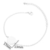 Geometric Round Stainless Steel Bracelet Minimalist Electroplated Jewelry For Women And Unisex Wear