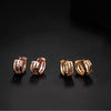 Geometric Women's Electroplated Earrings
