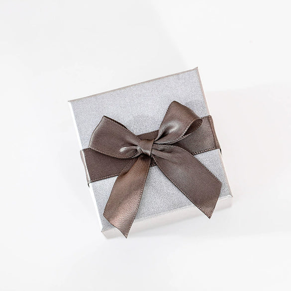 Gift Box For Bow Watch Jewelry Rust Brown Packaging Bag