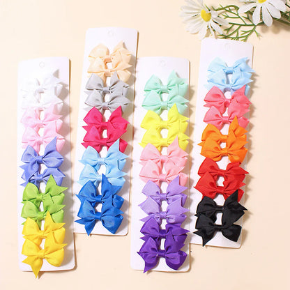 Girl'S Cartoon Style Bow Knot Polyester Hair Clip