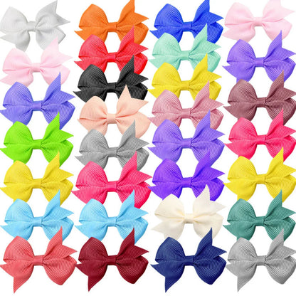 Girl'S Cartoon Style Bow Knot Polyester Hair Clip