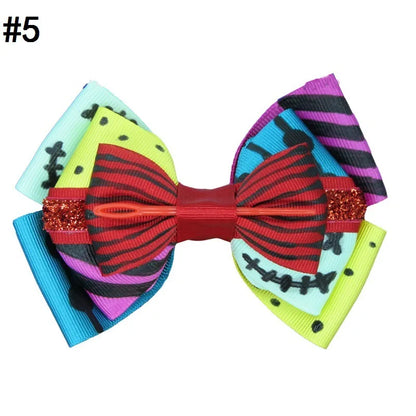 Girl'S Casual IG Style Solid Color Bow Knot Handmade Hair Clip