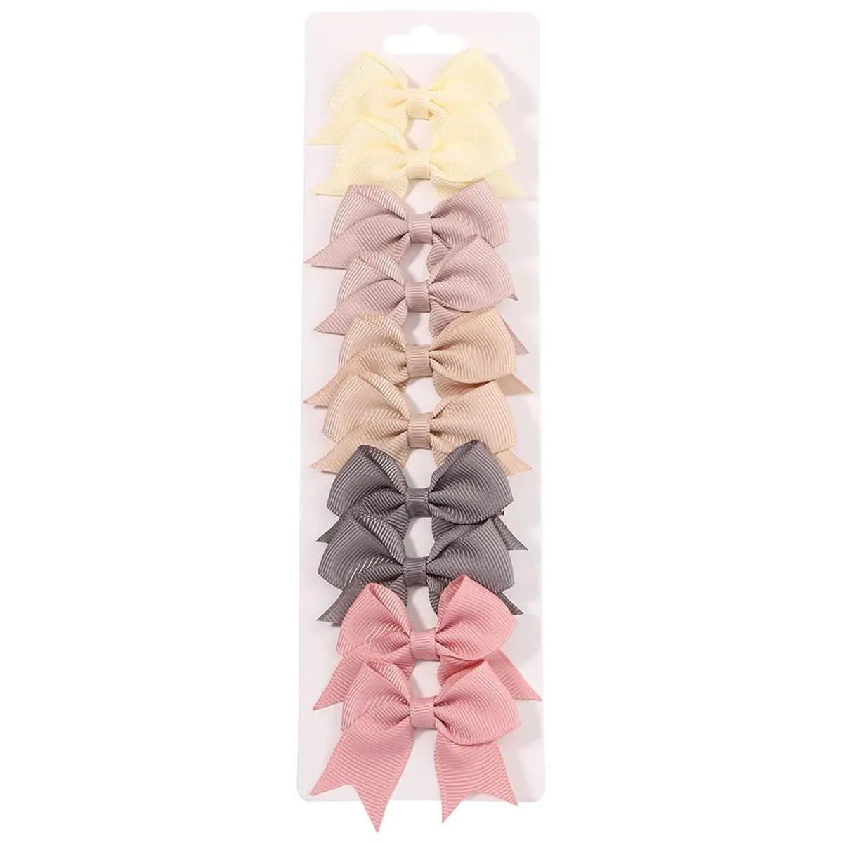 Girl'S Cute Bow Knot Polyester Hair Clip