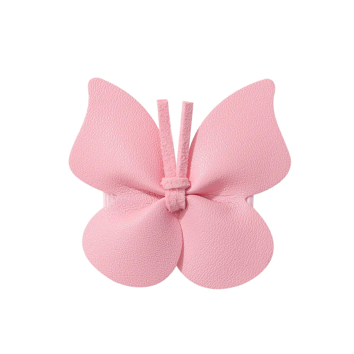 Girl'S Cute Butterfly Polyester Rib Hair Clip