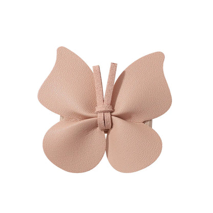 Girl'S Cute Butterfly Polyester Rib Hair Clip