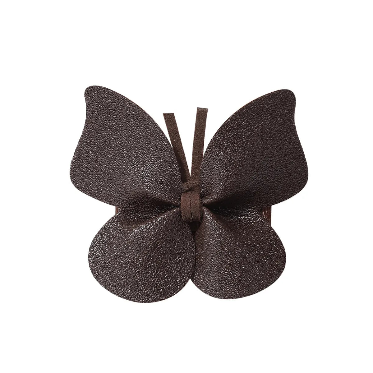 Girl'S Cute Butterfly Polyester Rib Hair Clip