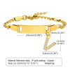 IG Style Simple Style Letter 201 Stainless Steel Plating Inlay Zircon Girl'S Bracelets