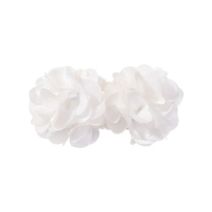 Girl'S Simple Style Classic Style Flower Cloth Hair Clip