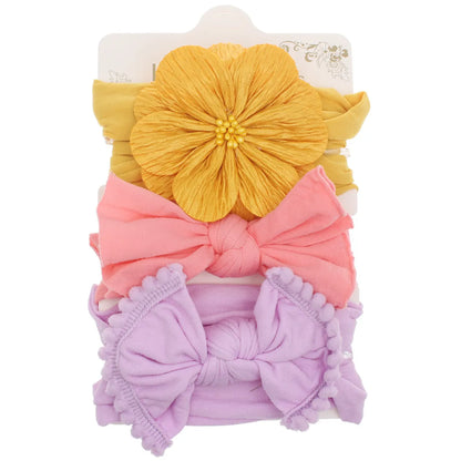 Girl'S Simple Style Classic Style Solid Color Bow Knot Cloth Hair Band