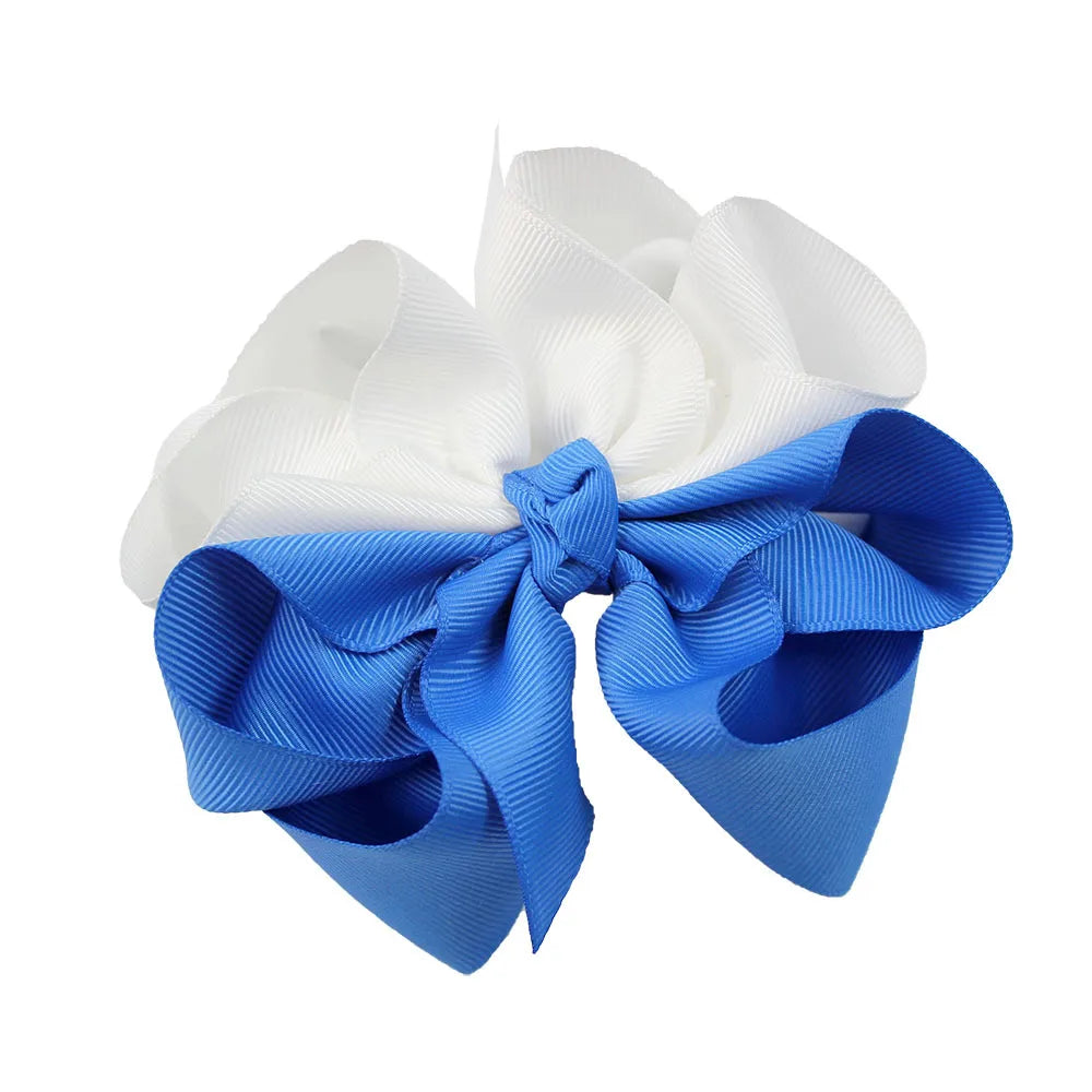 Girl'S Sweet Bow Knot Cloth Hair Clip