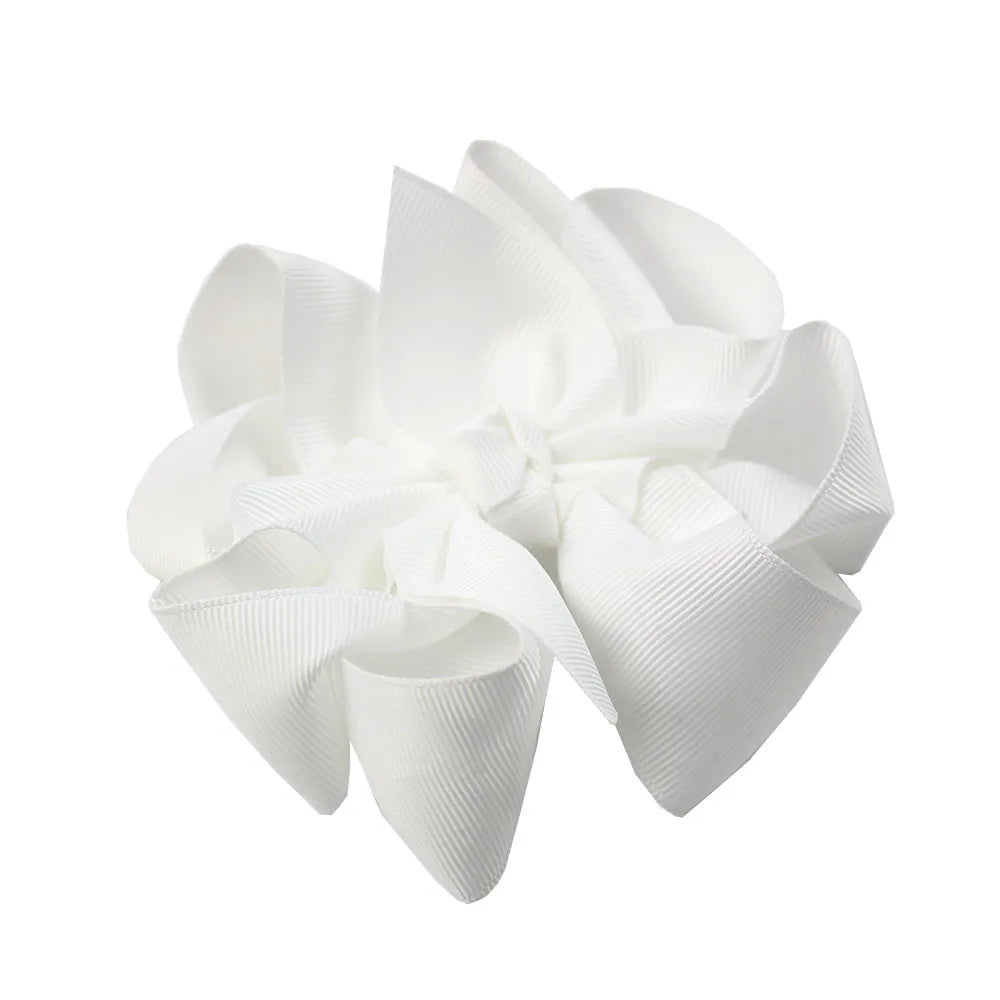 Girl'S Sweet Bow Knot Cloth Hair Clip