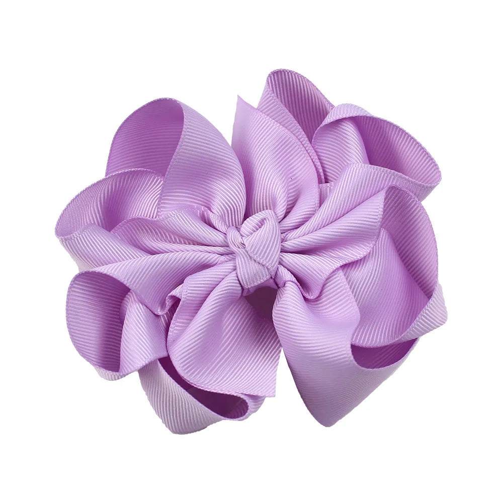 Girl'S Sweet Bow Knot Cloth Hair Clip