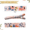 Girl'S Sweet Flower Cloth Handmade Hair Clip