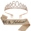 Girls Birthday Crown Shoulder Strap Set Alloy Electroplating Simple Style