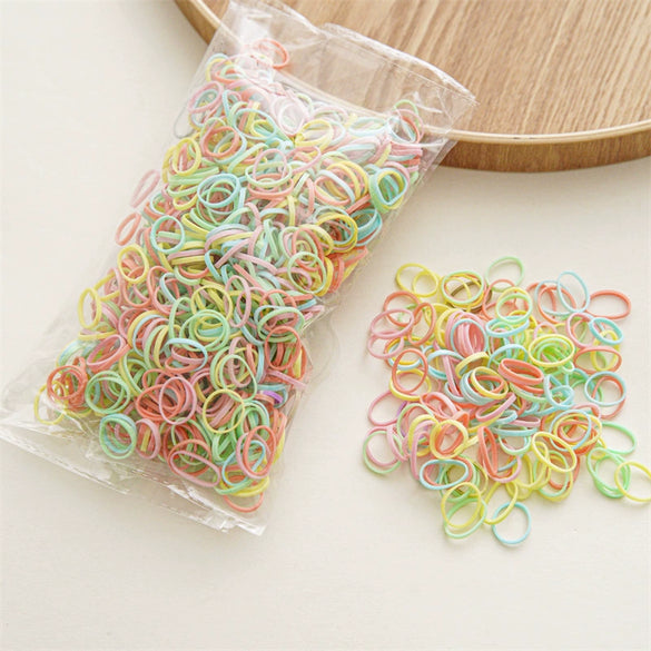 Girls' Hair Accessories Mixed Material Handmade Disposable Hair Bands And Hair Ropes