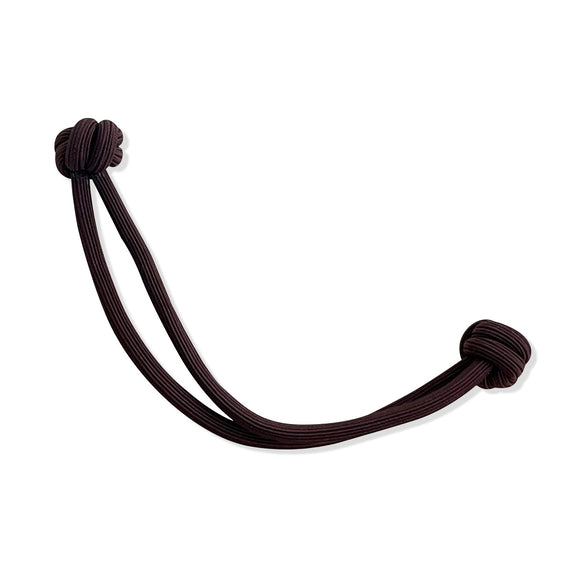 Girls High Elastic Durable Cord Head Rope For High Ponytail With Button As Headdress