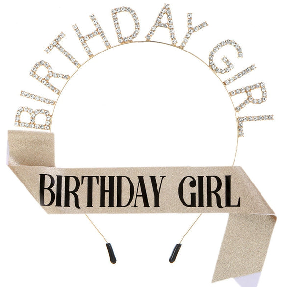 Girls' Metal Hairband Belt Shoulder Belt Headwear Semimanual Semimechanical For Birthday Party