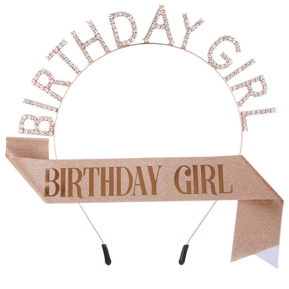 Girls' Metal Hairband Belt Shoulder Belt Headwear Semimanual Semimechanical For Birthday Party