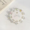 Girls Mini Handmade Handpainted Geometric Hair Clips